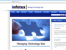 Tablet Screenshot of my.infotex.com